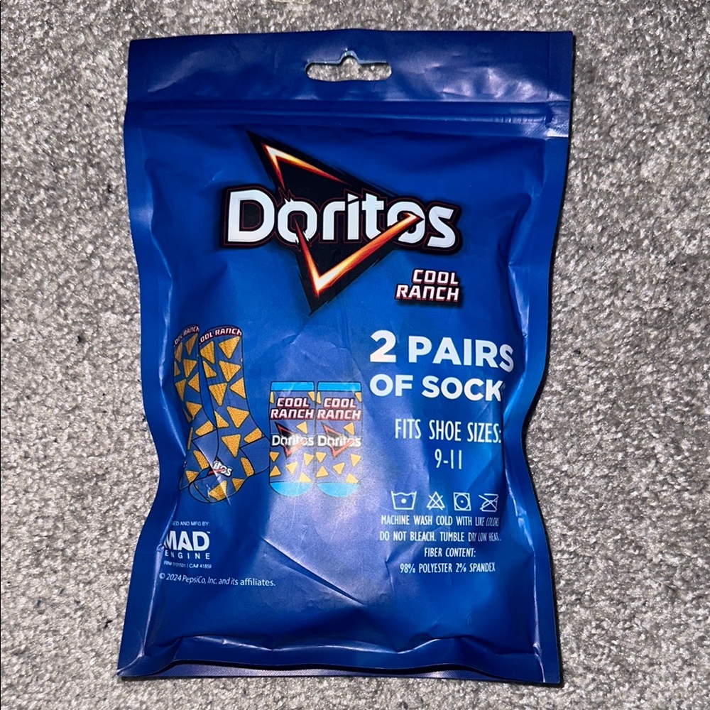 Doritos Cool Ranch Socks - Picture 2 of 2